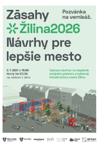 Pozvánka na vernisáž - Zásahy Žilina 2026