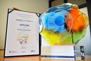 Mesto Žilina si z národnej súťaže o Cenu Európskeho týždňa mobility odniesla prvé miesto v kategórii Aktívna samospráva.