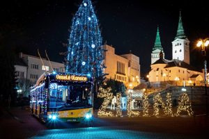 vianočný trolejbus