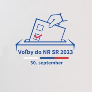 Voľby 2023 logo